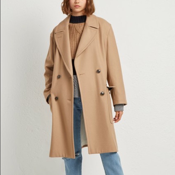 french connection camel coat